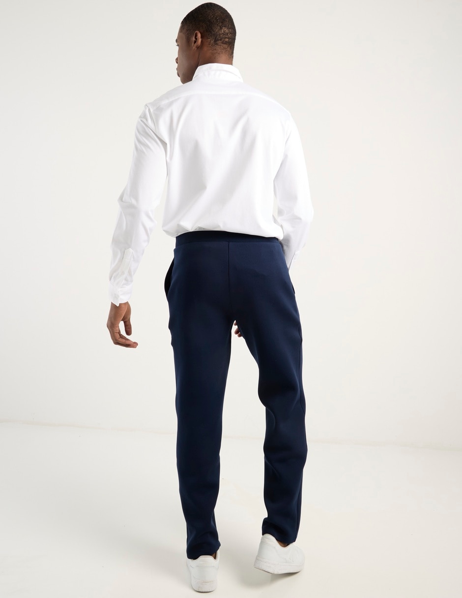 Pants regular Lacoste con elástico para hombre