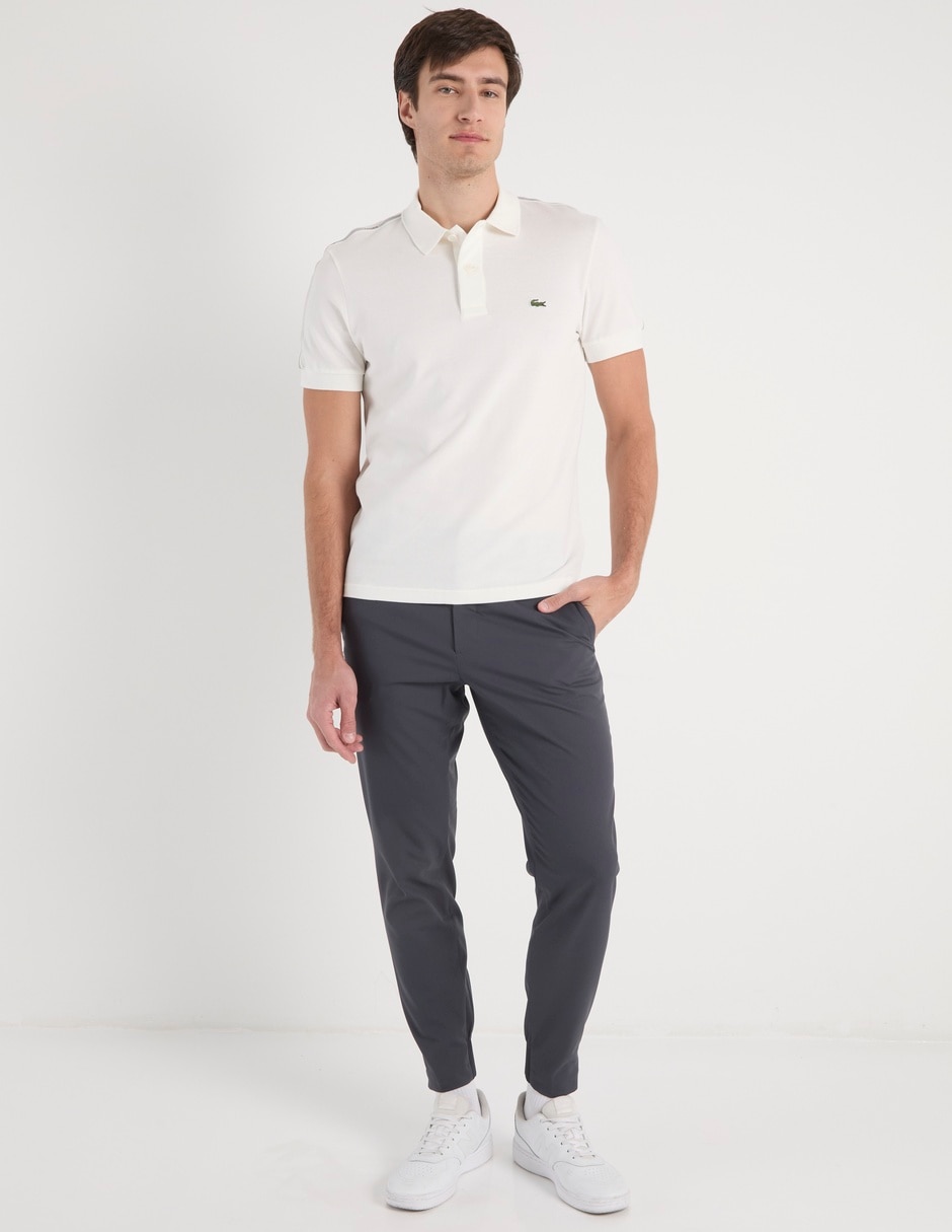 Pants skynny Lacoste con botón para hombre