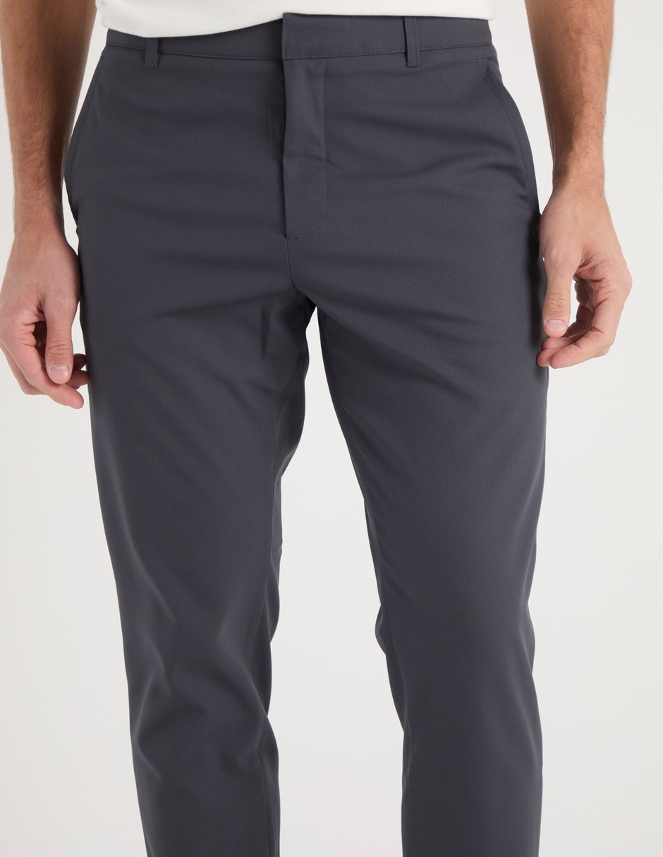 Pants skynny Lacoste con botón para hombre
