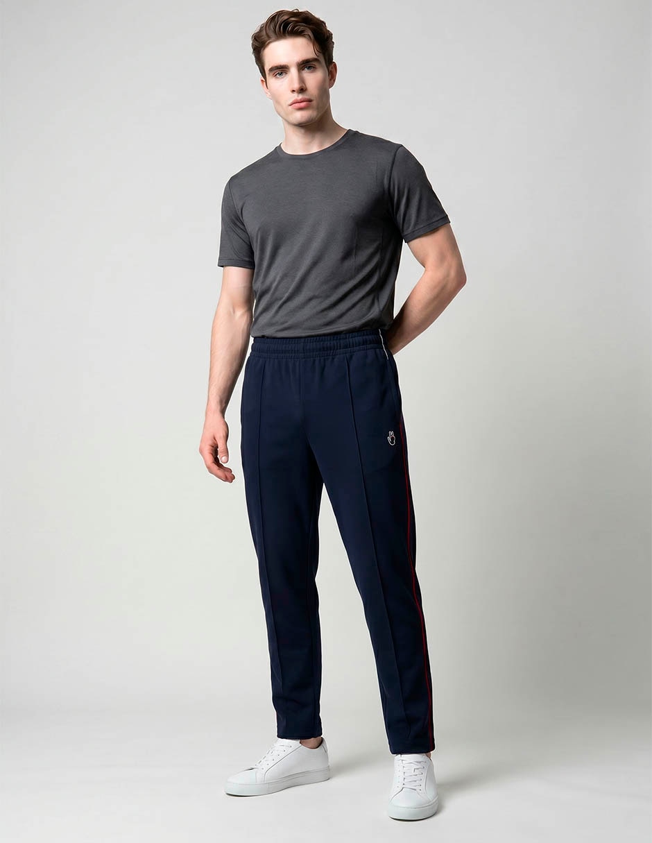 Pants regular Lacoste con elástico para hombre