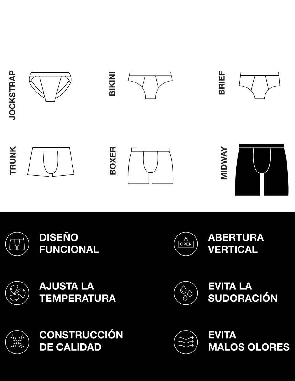 Set bóxer para hombre 3 piezas 3