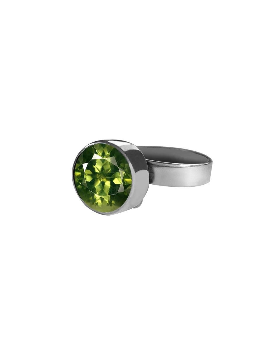 Anillo circular P 925 de plata zirconia brillante Anillo circular P 925 de plata zirconia brillante