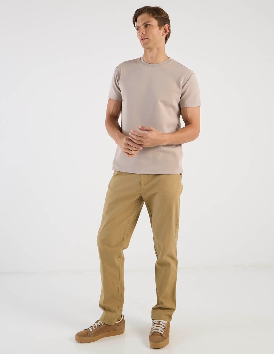Playera scappino cuello redondo para hombre