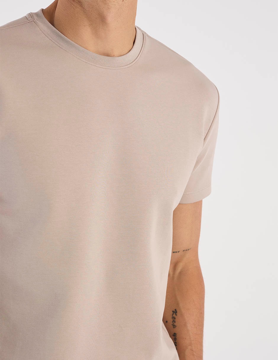Playera scappino cuello redondo para hombre