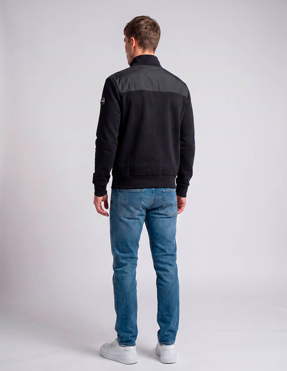 Chamarra casual colmar de algodón con bolsillos para hombre