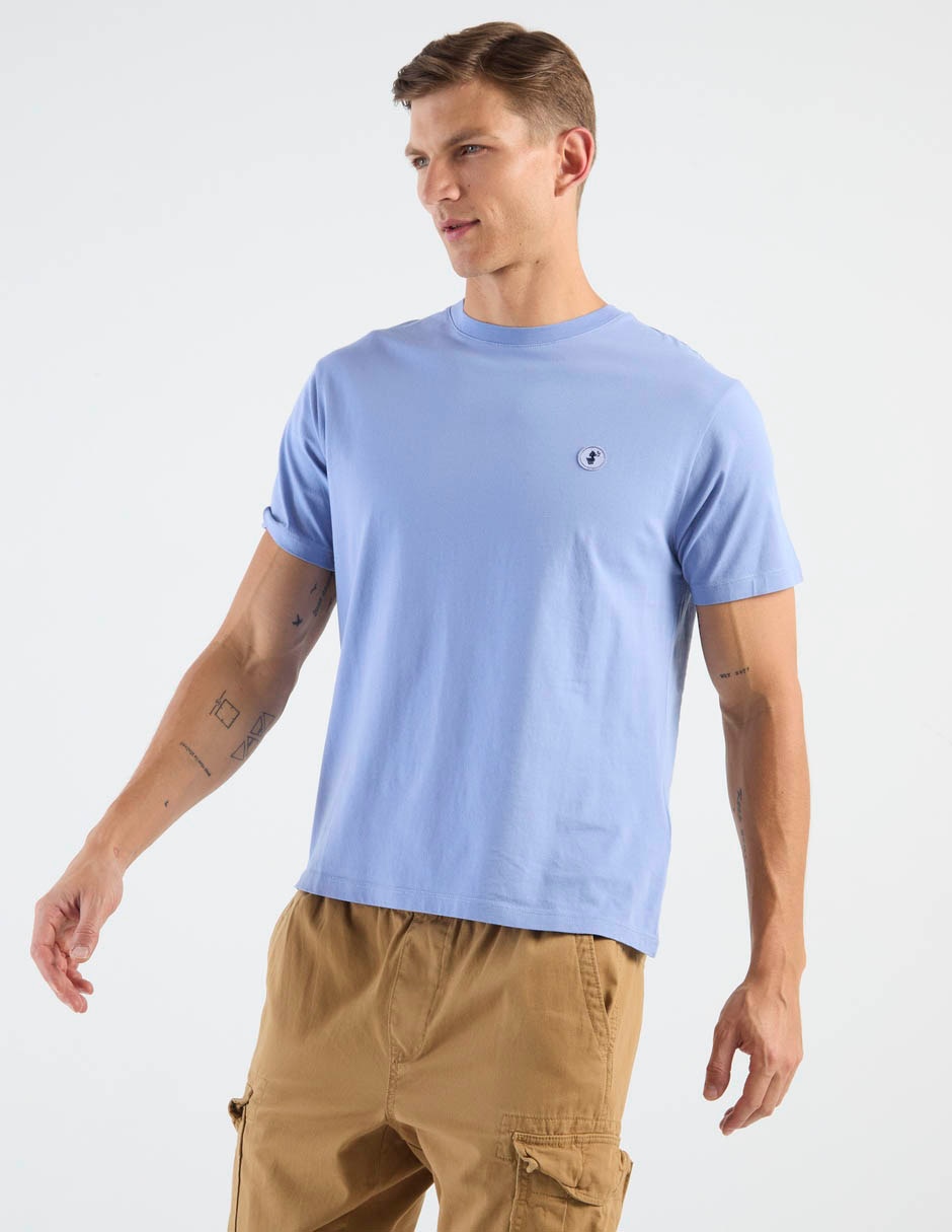 Playera cuello redondo para hombre