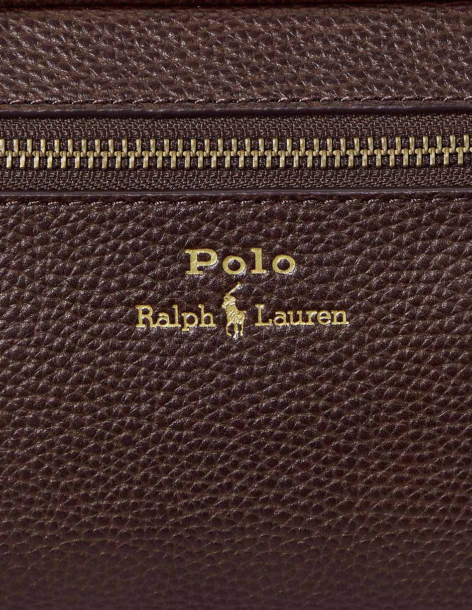 Bolsa neceser Polo Rl de piel bovino para hombre