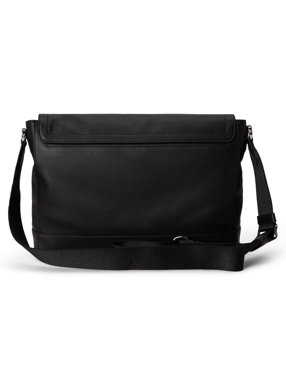 Bolsa messenger de piel para hombre 4