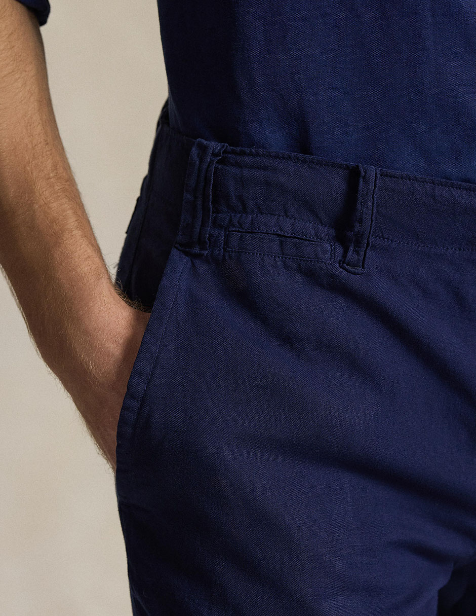Bermuda de lino para hombre 2