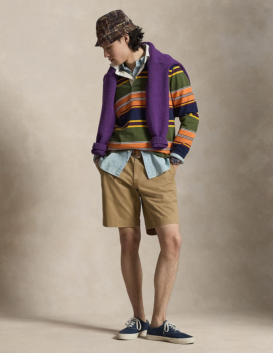 Bermuda de algodón para hombre 6