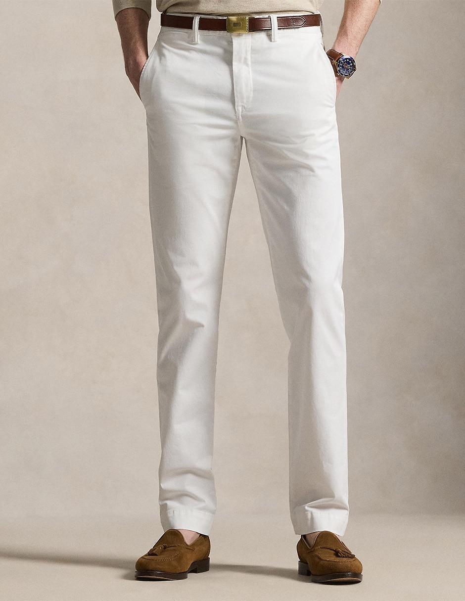 Pantalón business casual chino slim Polo Ralph Lauren de algodón para hombre