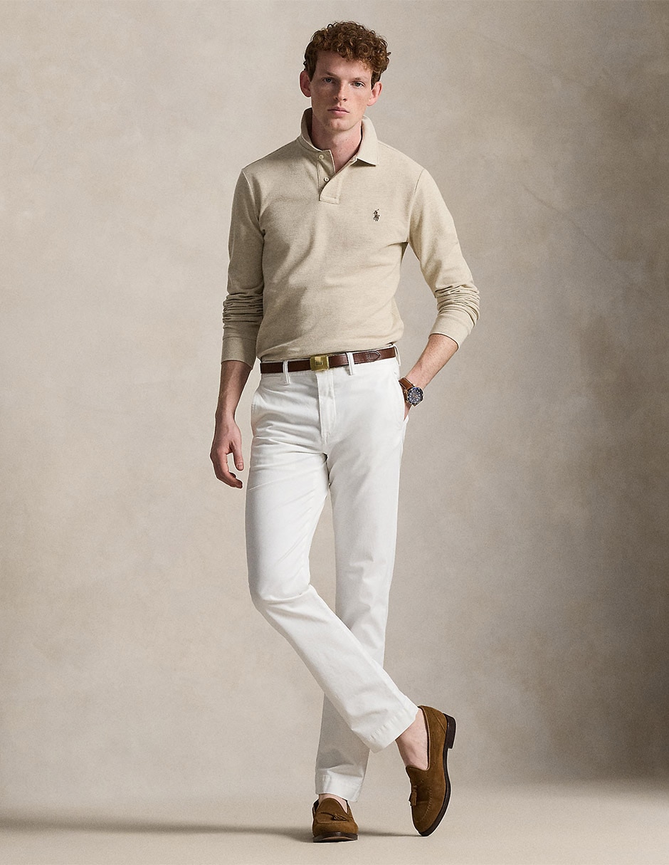 Pantalón business casual chino slim Polo Ralph Lauren de algodón para hombre