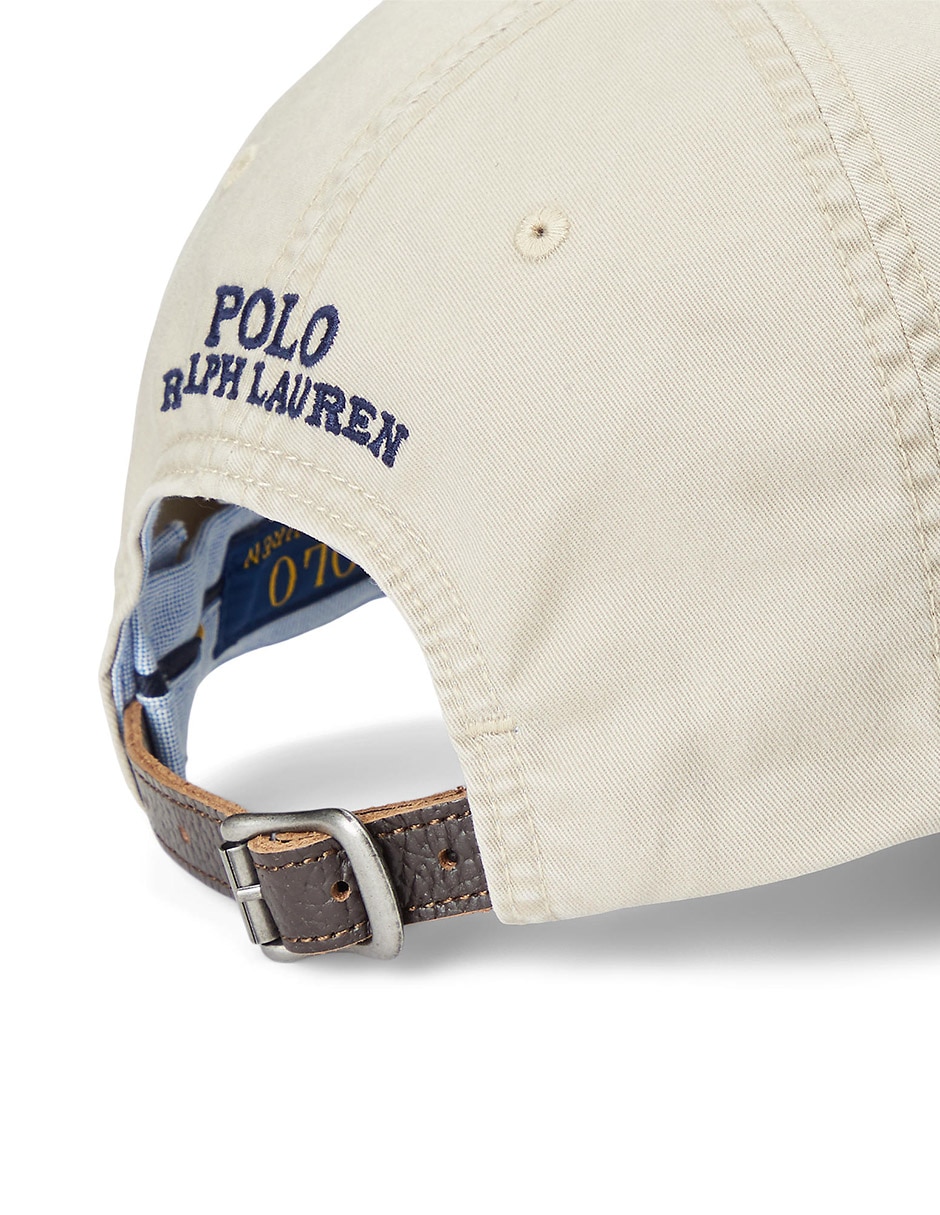 Gorra visera curva hebilla casual Polo Rl para hombre 3