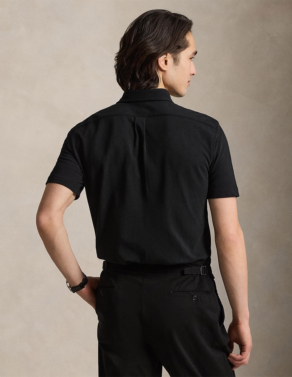 Camisa casual Polo Ralph Lauren de algodón manga corta para hombre