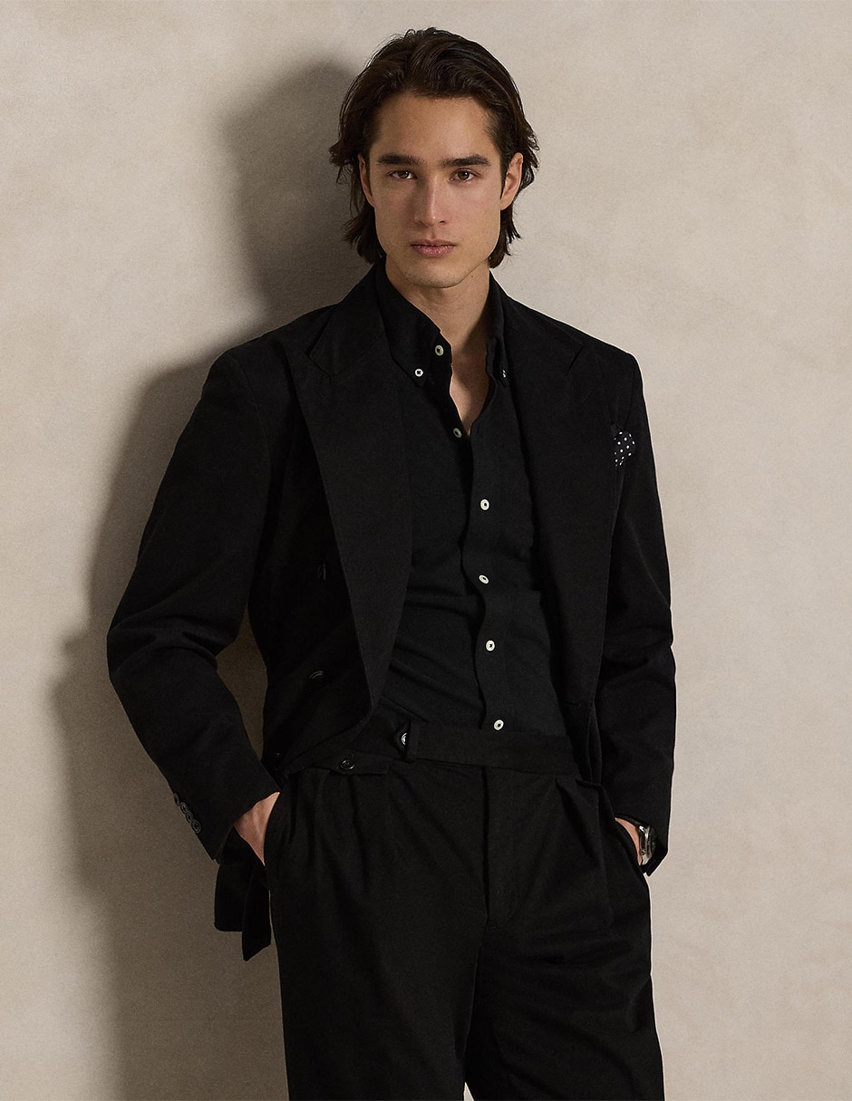 Camisa casual Polo Ralph Lauren de algodón manga corta para hombre