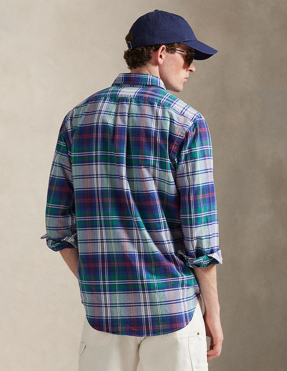 Camisa casual Polo Ralph Lauren de algodón para hombre