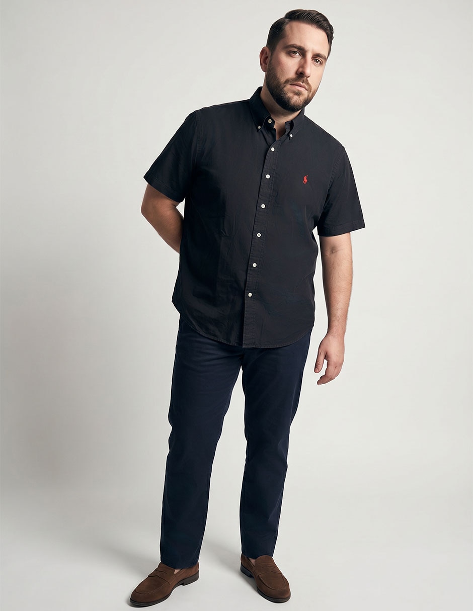 Camisa casual de algodón manga corta para hombre Camisa casual de algodón manga corta para hombre