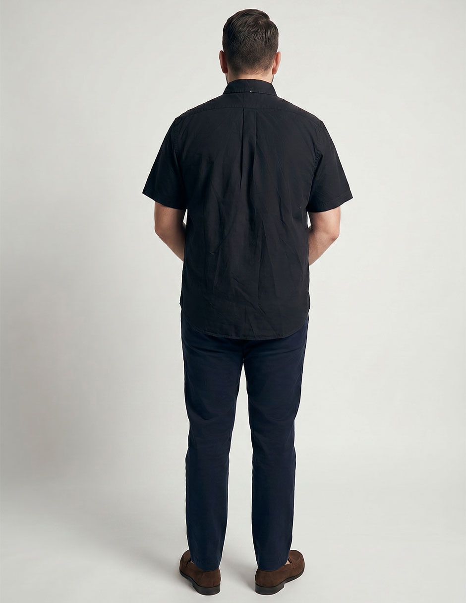 Camisa casual de algodón manga corta para hombre 2