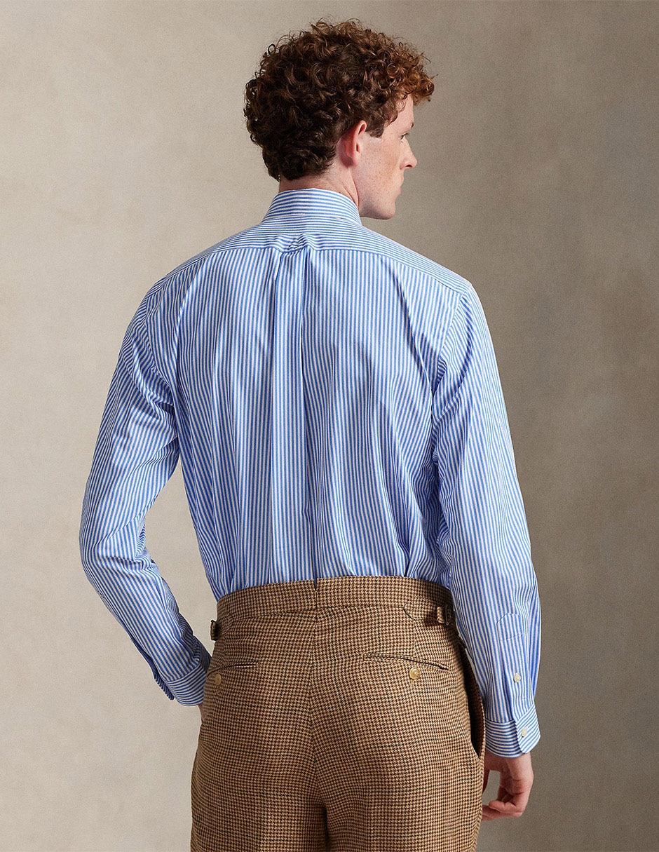 Camisa business casual Polo Ralph Lauren de algodón manga larga para hombre