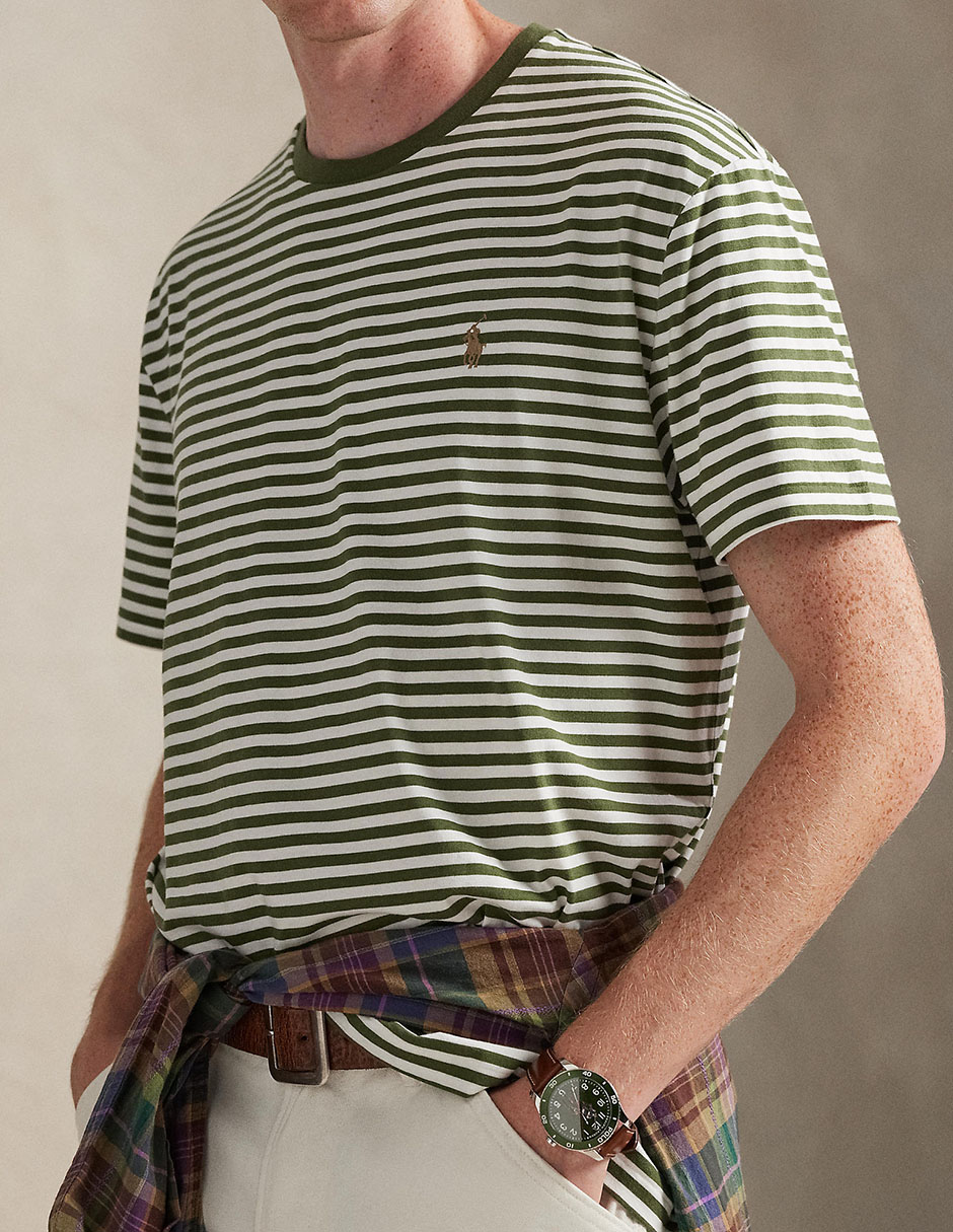 Playera Polo Rl cuello redondo para hombre