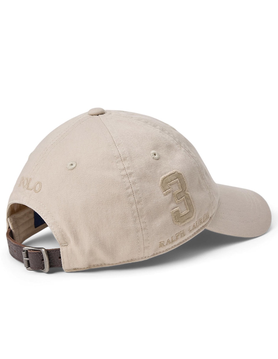 Gorra visera curva hebilla casual Polo Ralph Lauren para hombre