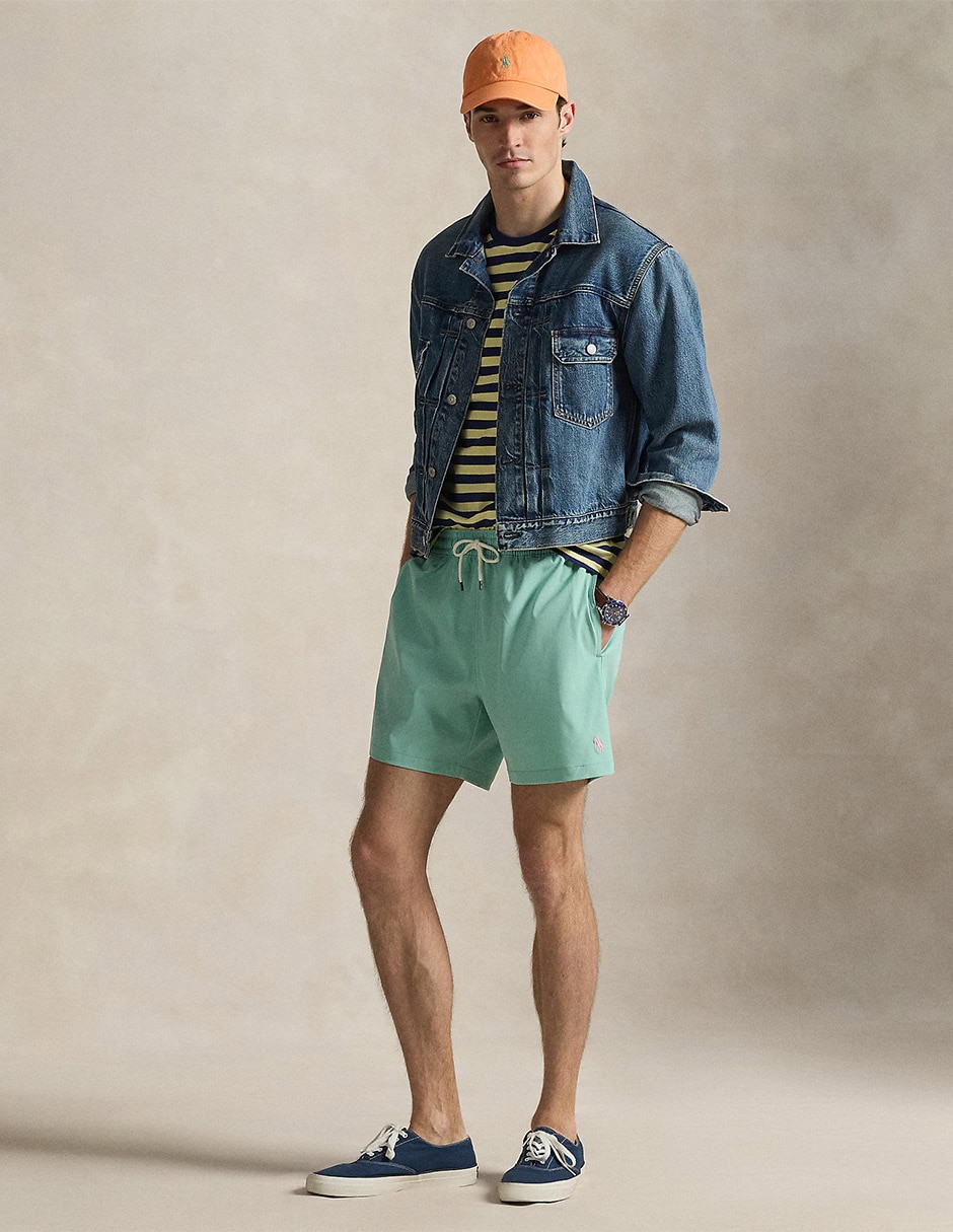 Traje de baño Polo Ralph Lauren con bolsillos para hombre