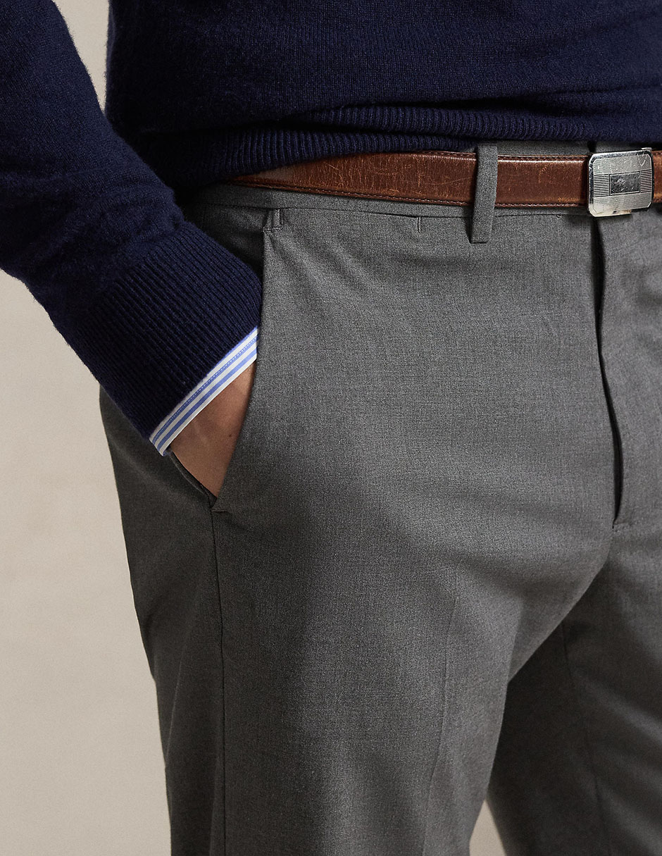 Pantalón business casual straight para hombre 4