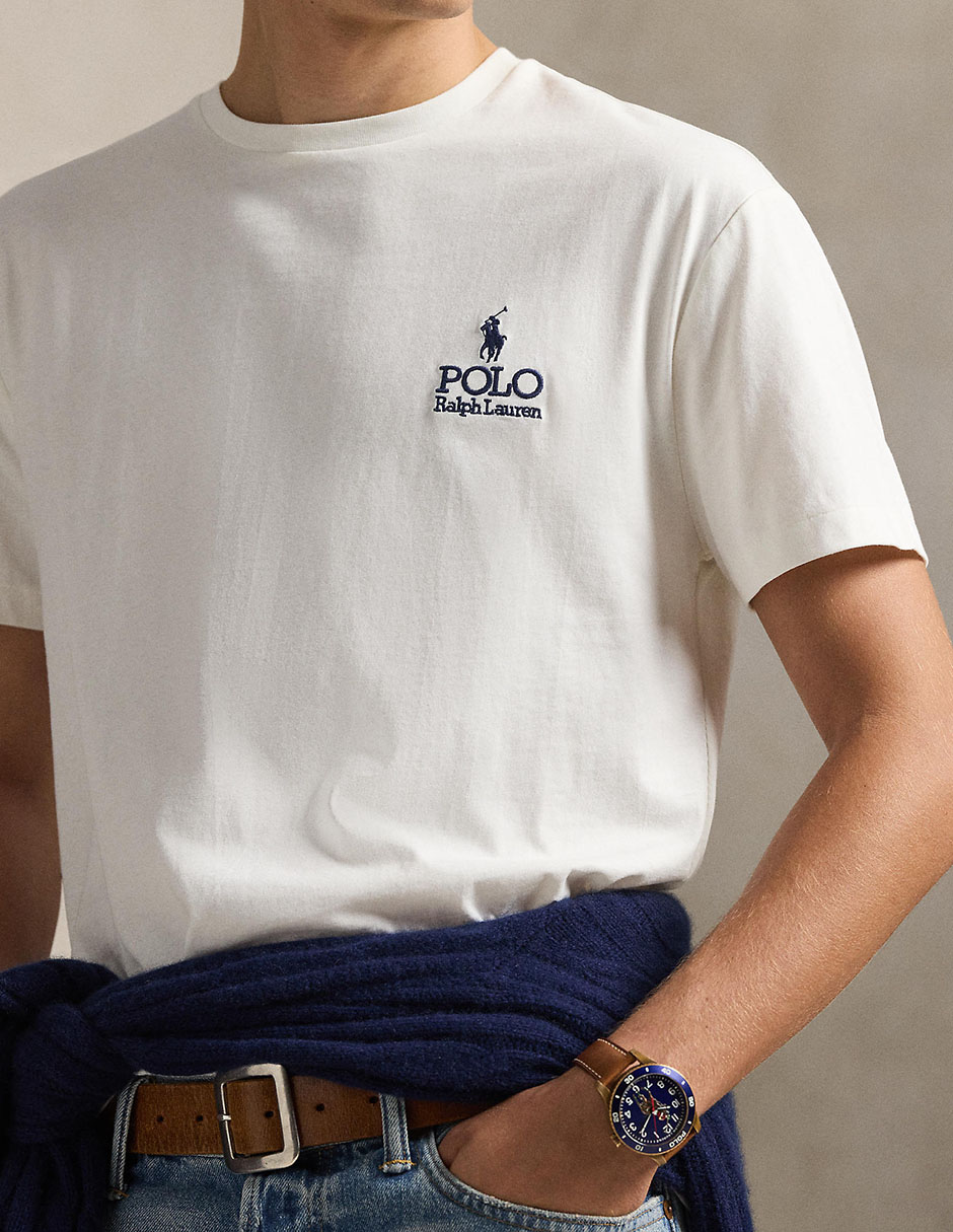 Playera Polo Ralph Lauren cuello redondo para hombre