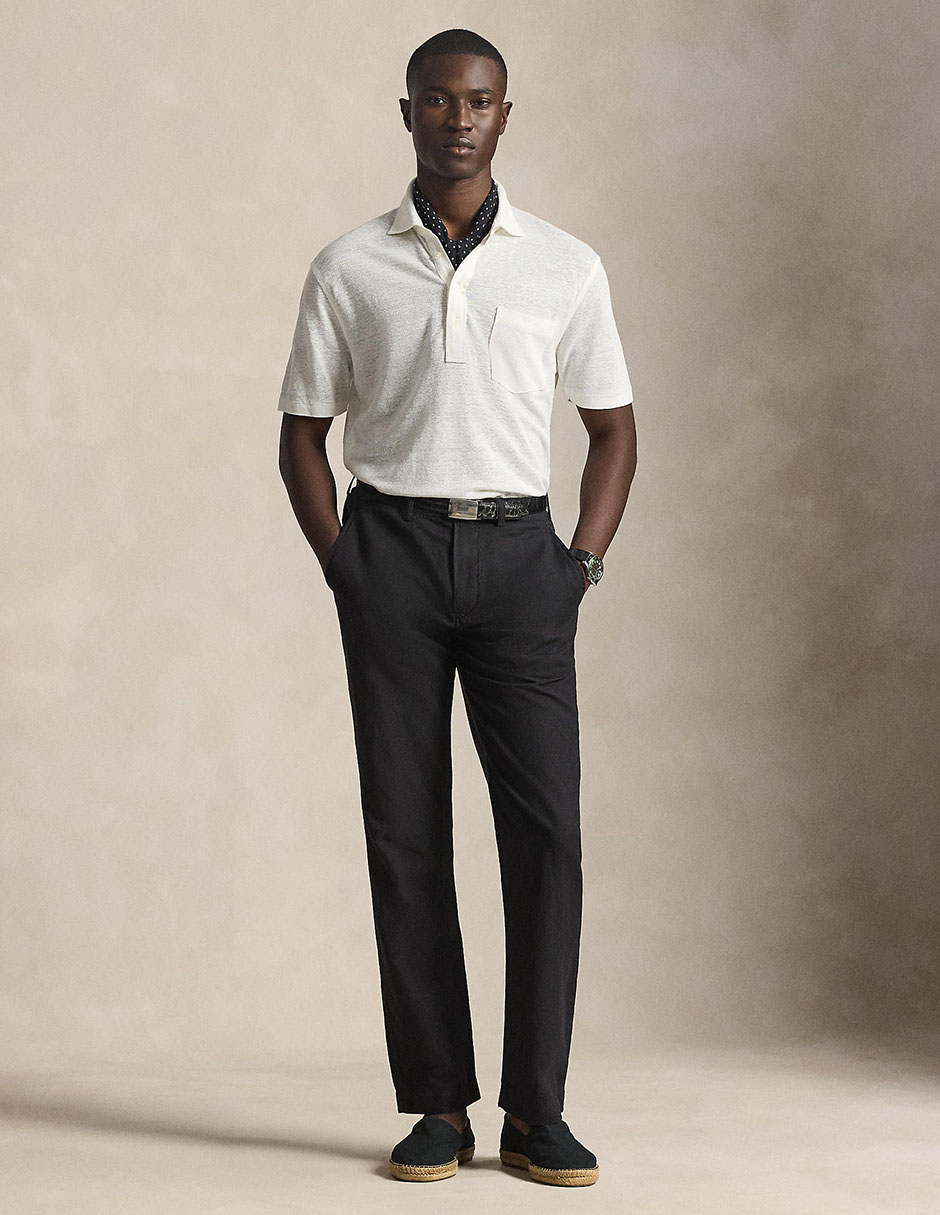 Pantalón casual relaxed regular Polo Rl para hombre
