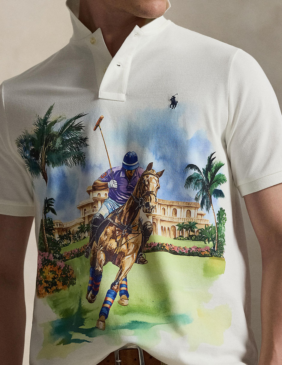 Playera tipo polo para hombre