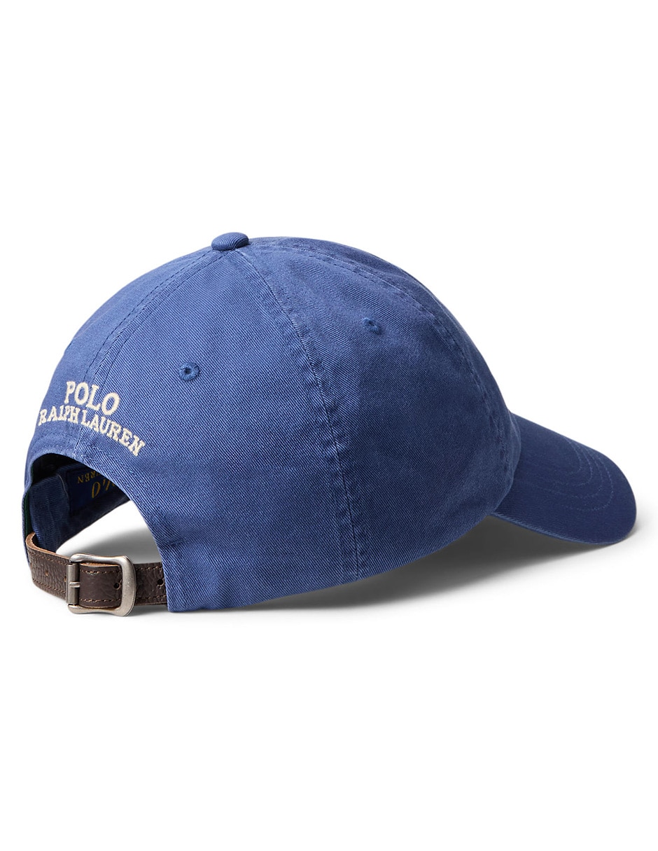 Gorra visera curva hebilla Bear Twill para hombre 2