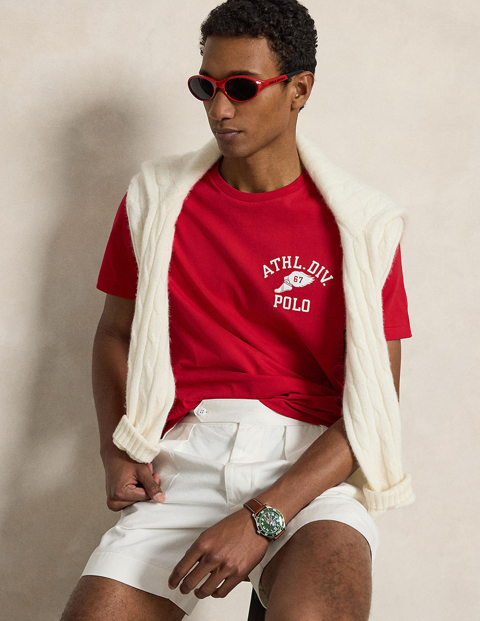 Playera Polo Ralph Lauren cuello redondo para hombre