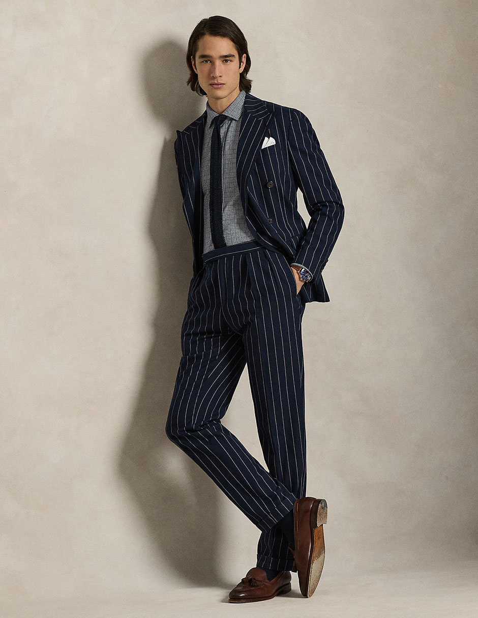 Camisa business casual de algodón manga larga para hombre 3