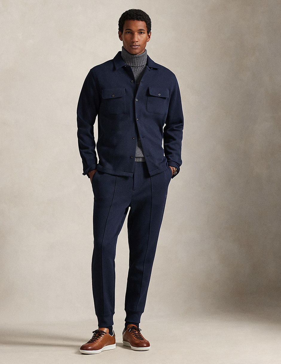 Pantalón jogger regular de algodón para hombre 6
