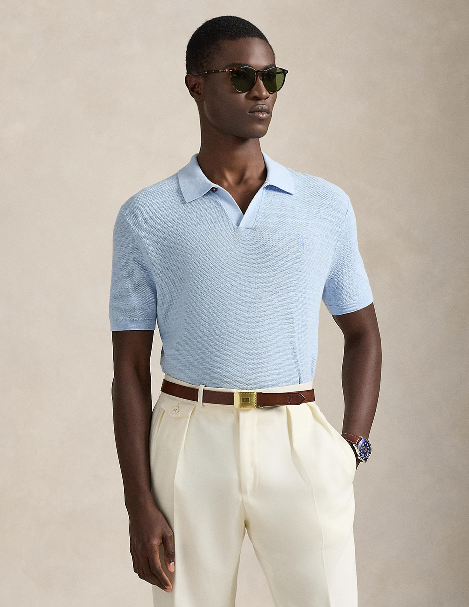 Playera tipo polo para hombre