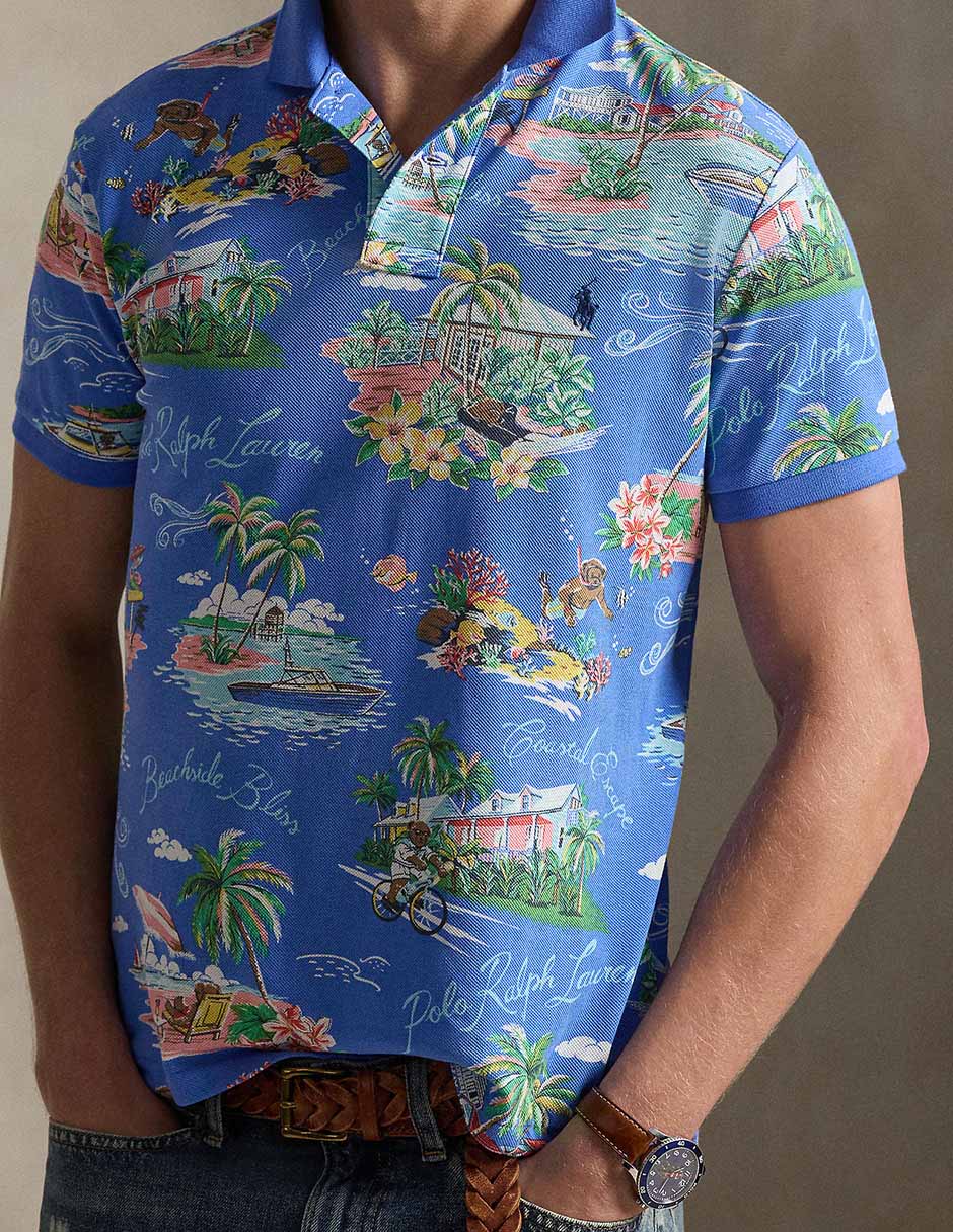 Playera tipo polo Polo Ralph Lauren para hombre 4