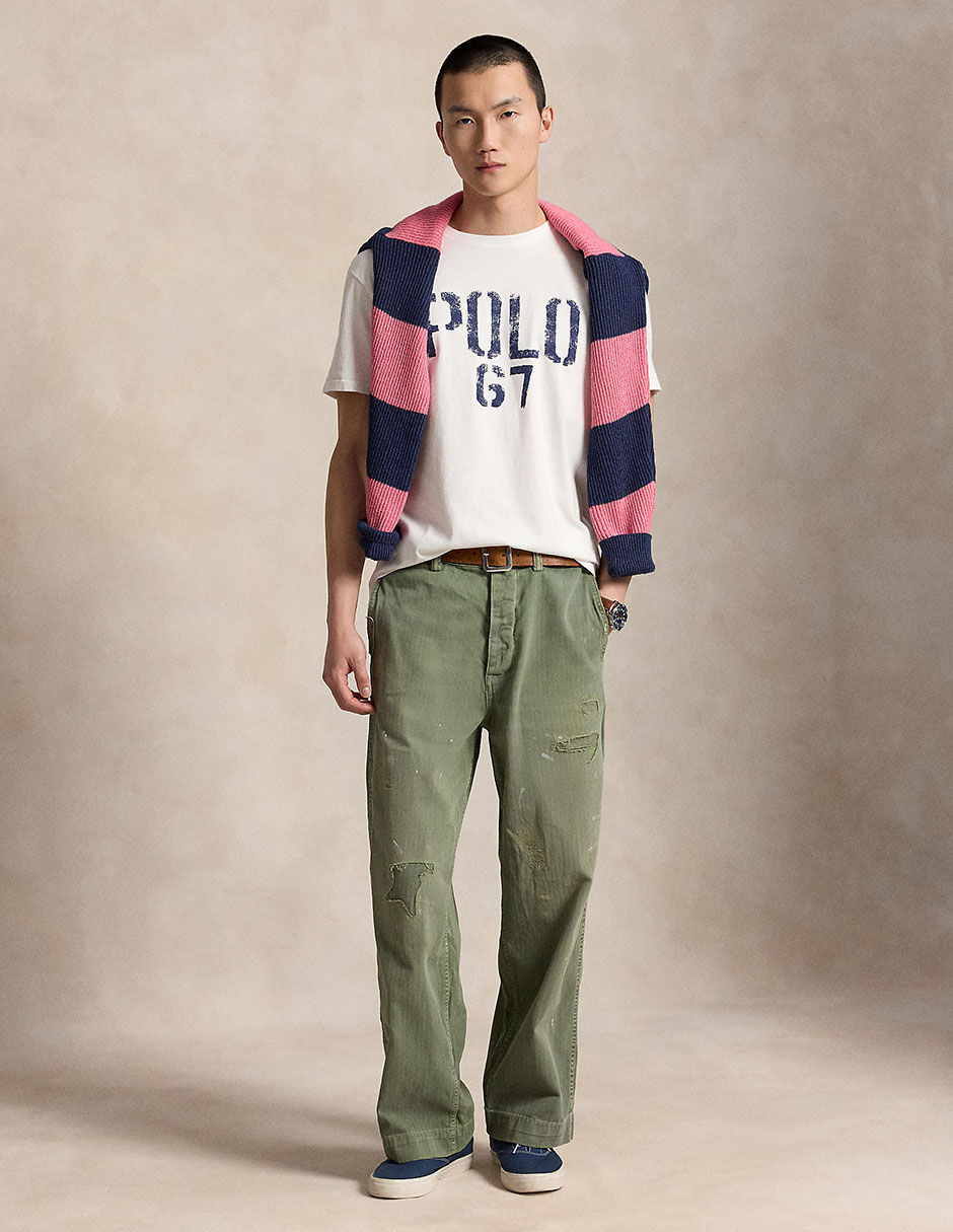 Playera cuello redondo para hombre