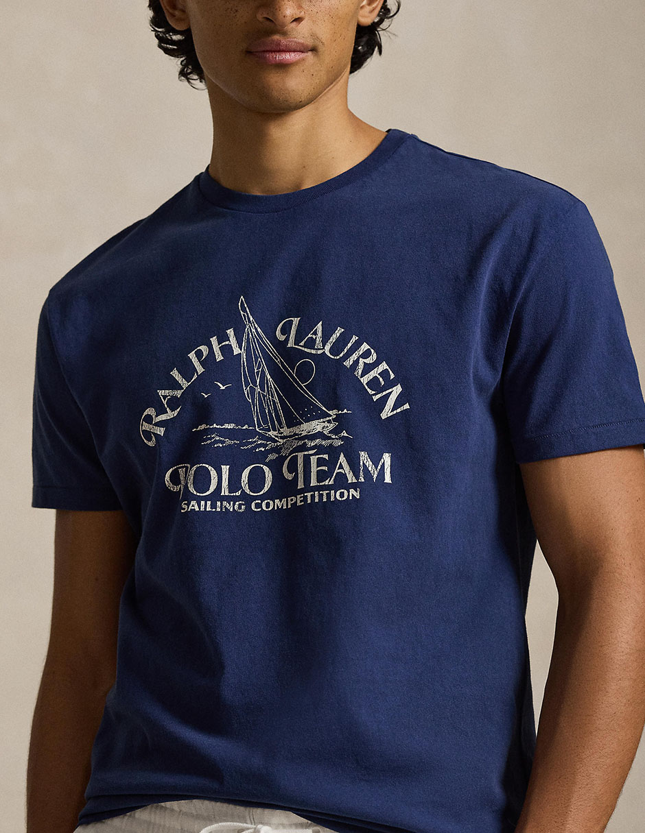 Playera (Desactivado) cuello redondo para hombre 4