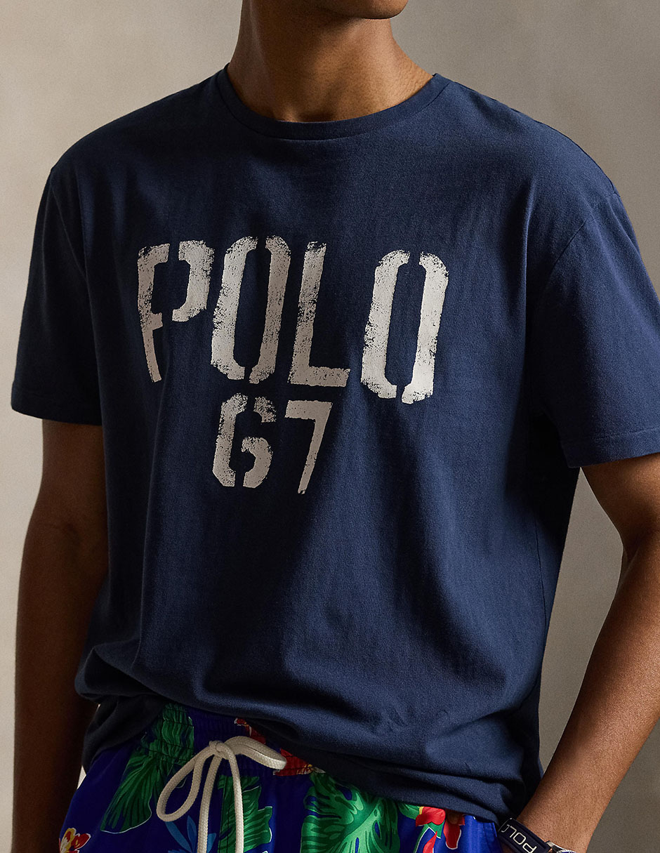Playera cuello redondo para hombre