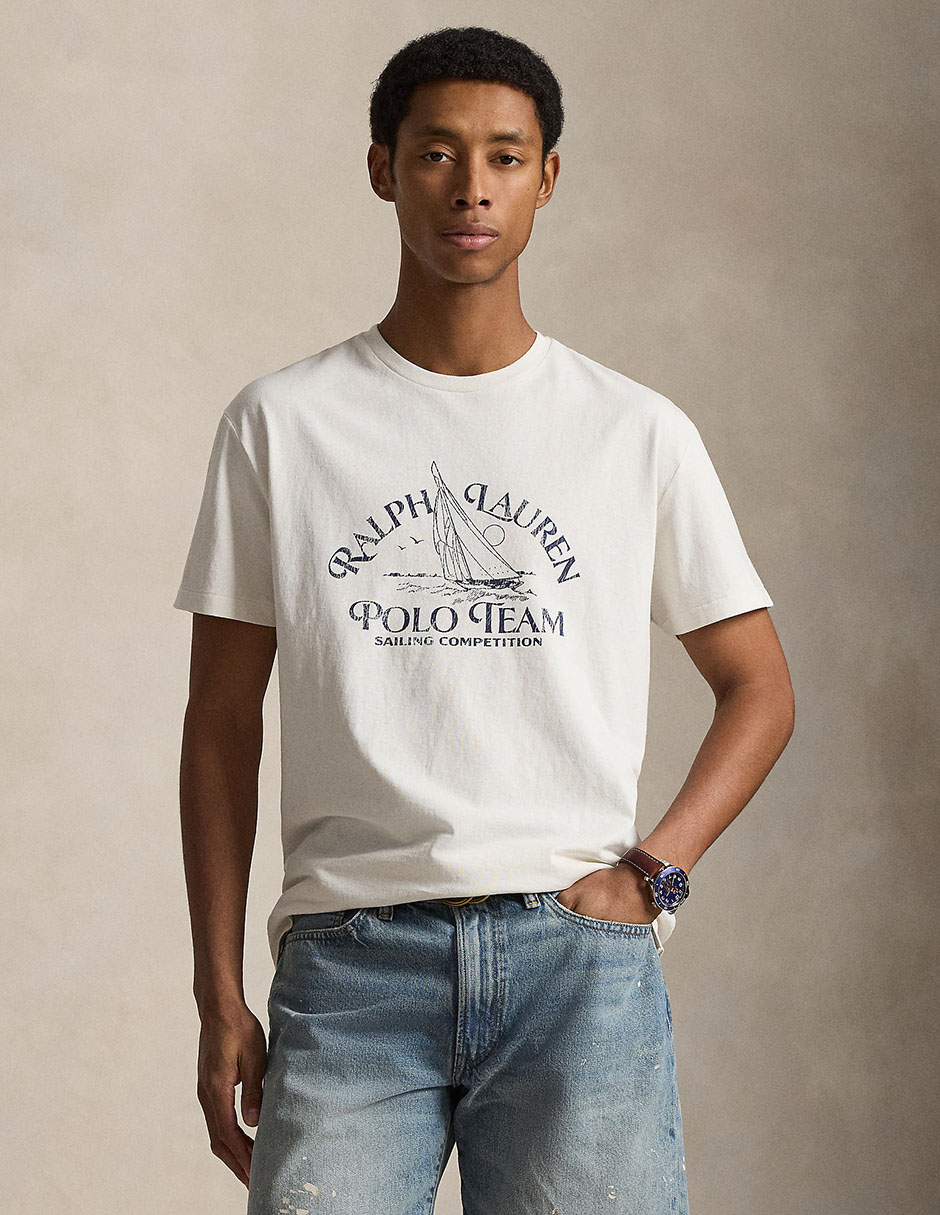 Playera (Desactivado) cuello redondo para hombre