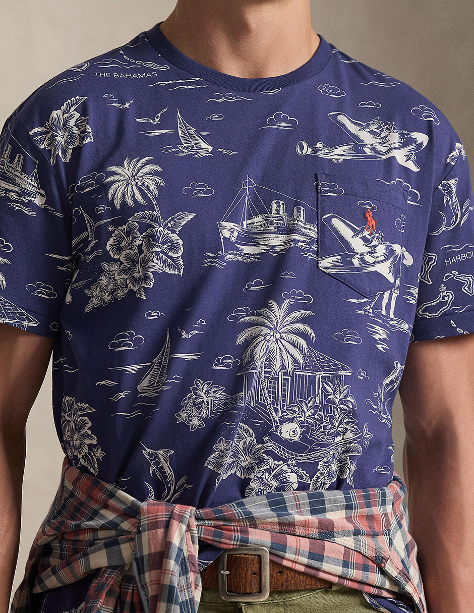 Playera (Desactivado) cuello redondo para hombre 4