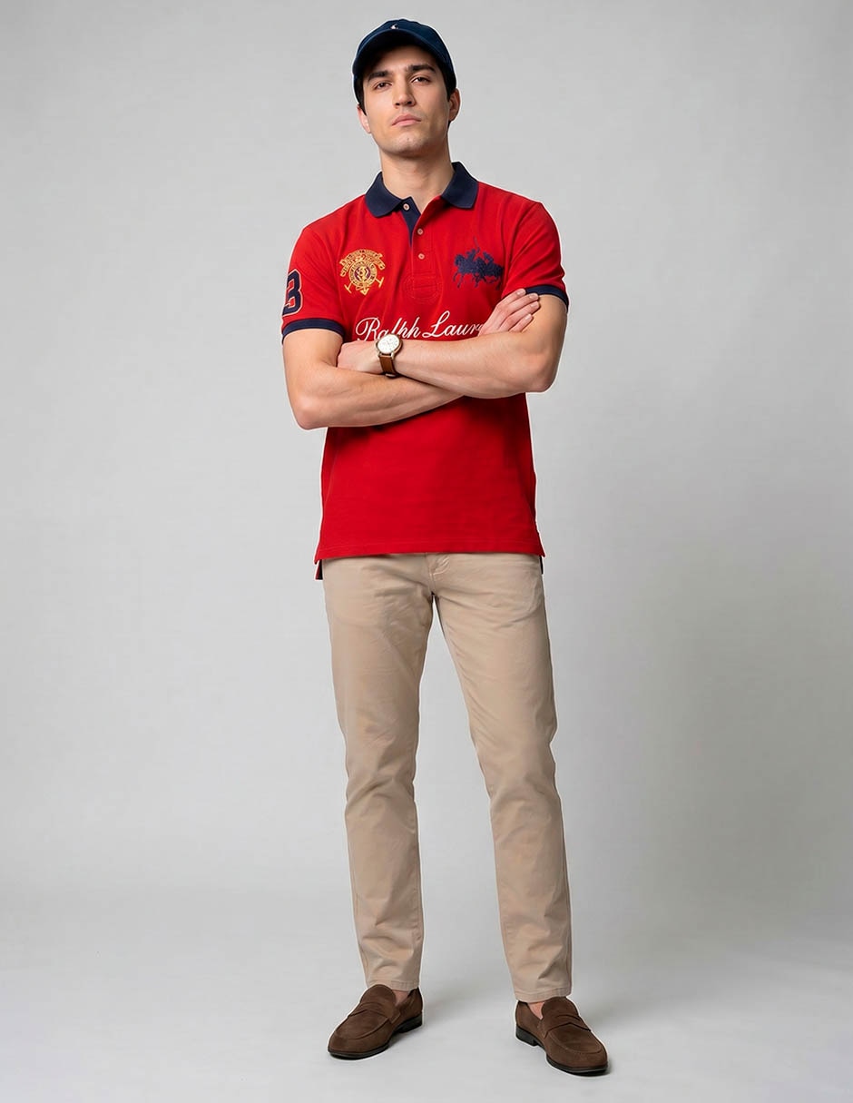 Playera tipo polo para hombre