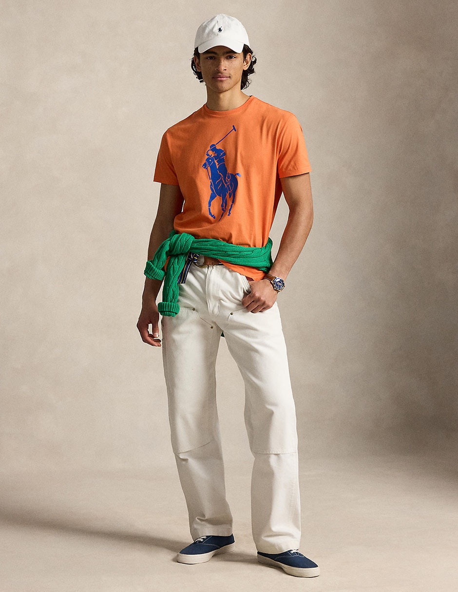 Playera Polo Ralph Lauren cuello redondo para hombre