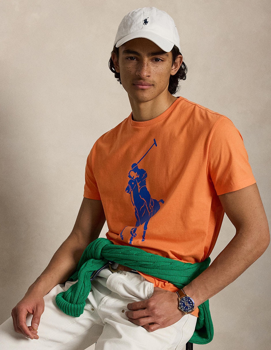 Playera Polo Ralph Lauren cuello redondo para hombre