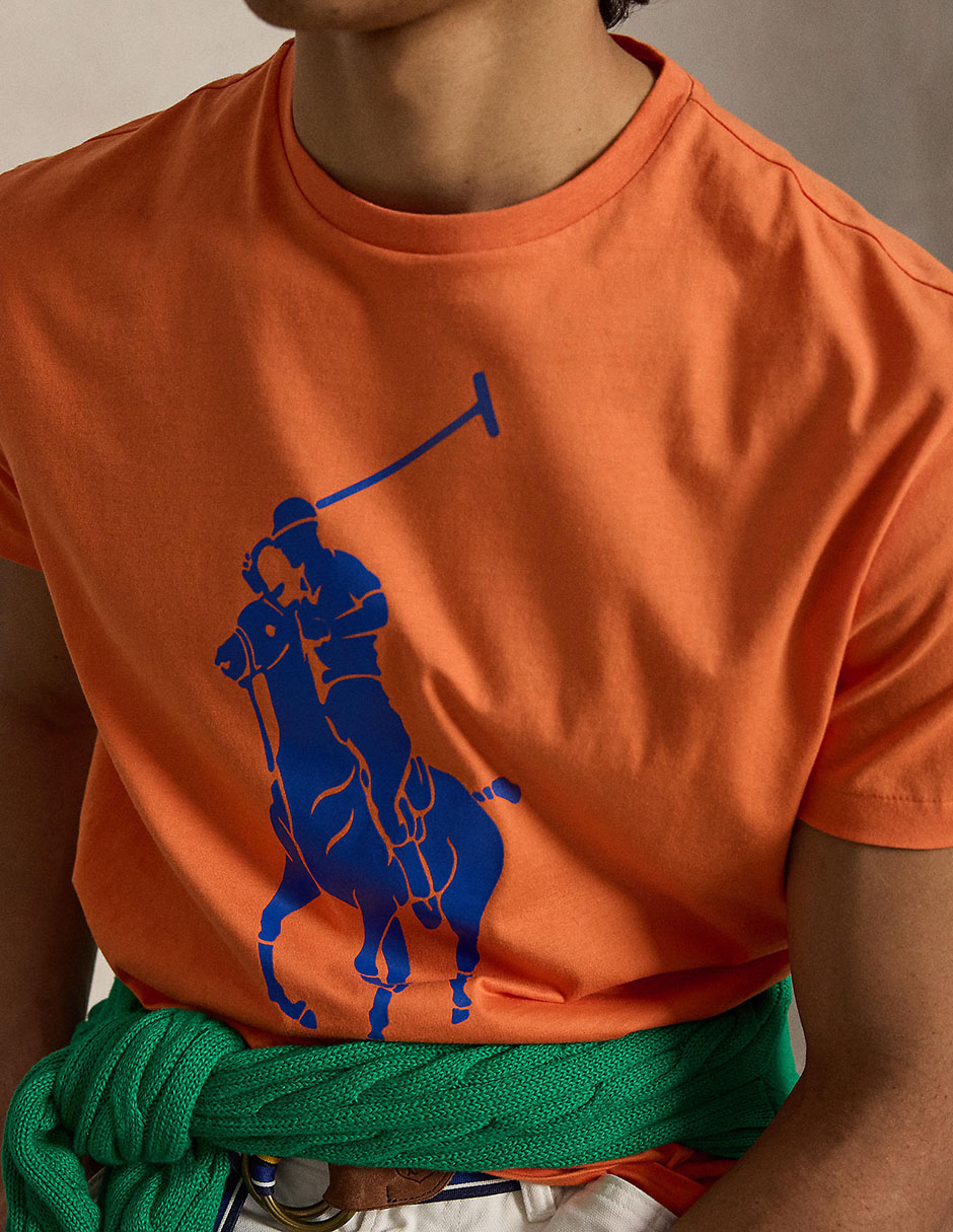 Playera Polo Ralph Lauren cuello redondo para hombre