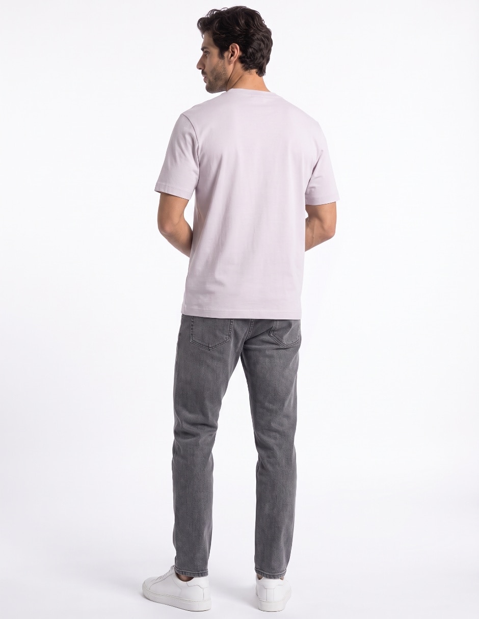 Playera cuello redondo para hombre 2