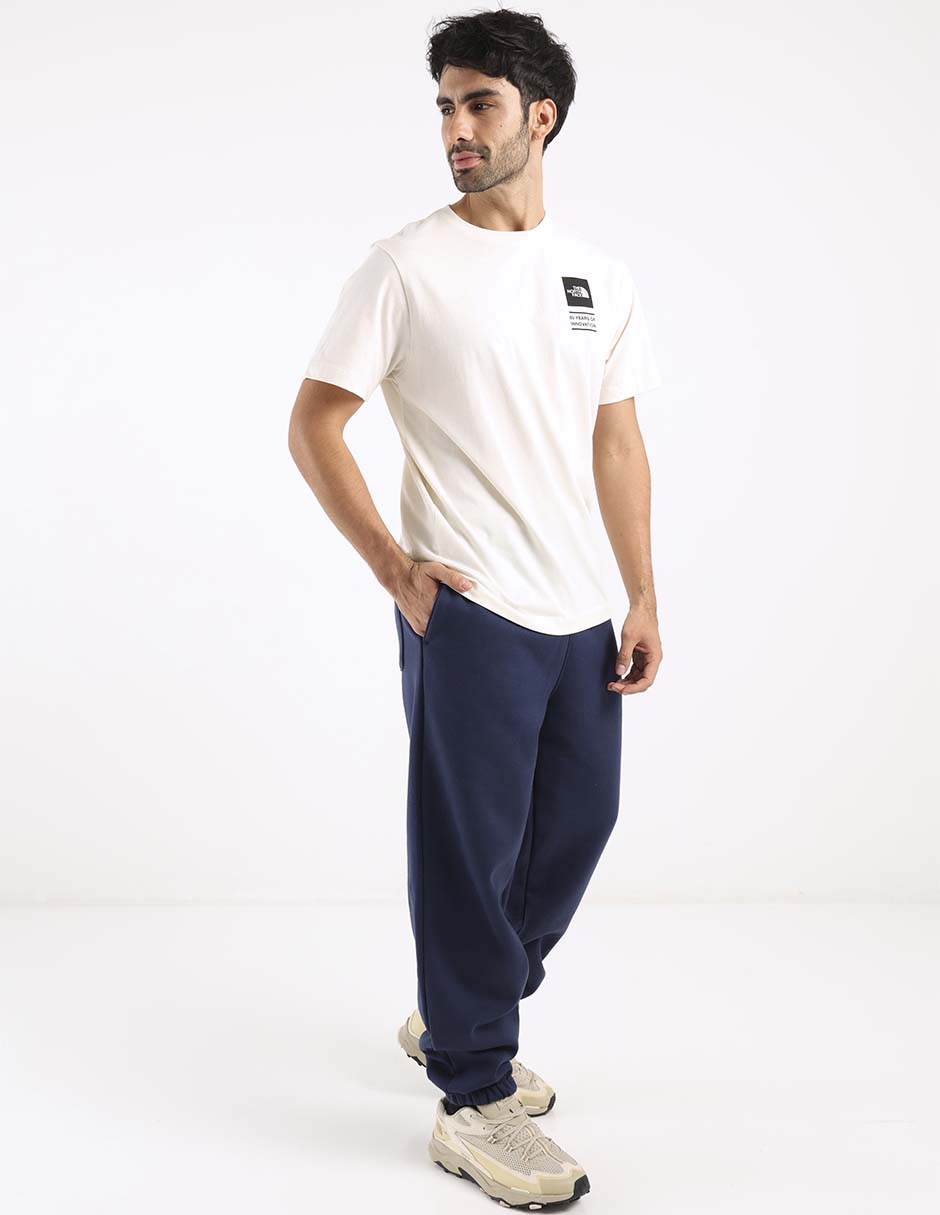 Pants regular con elástico para hombre 8