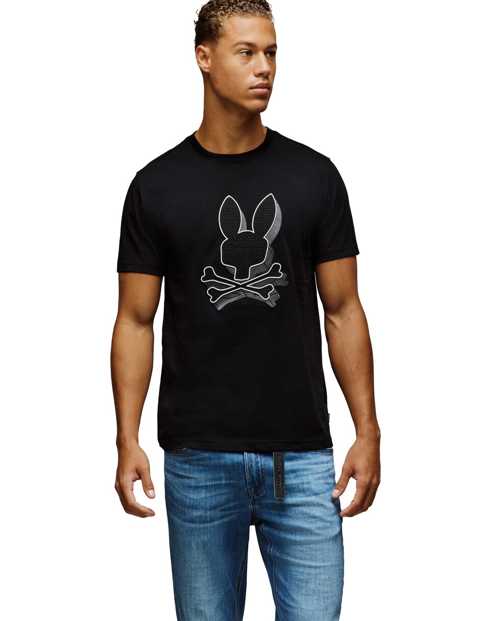 Playera cuello redondo para hombre