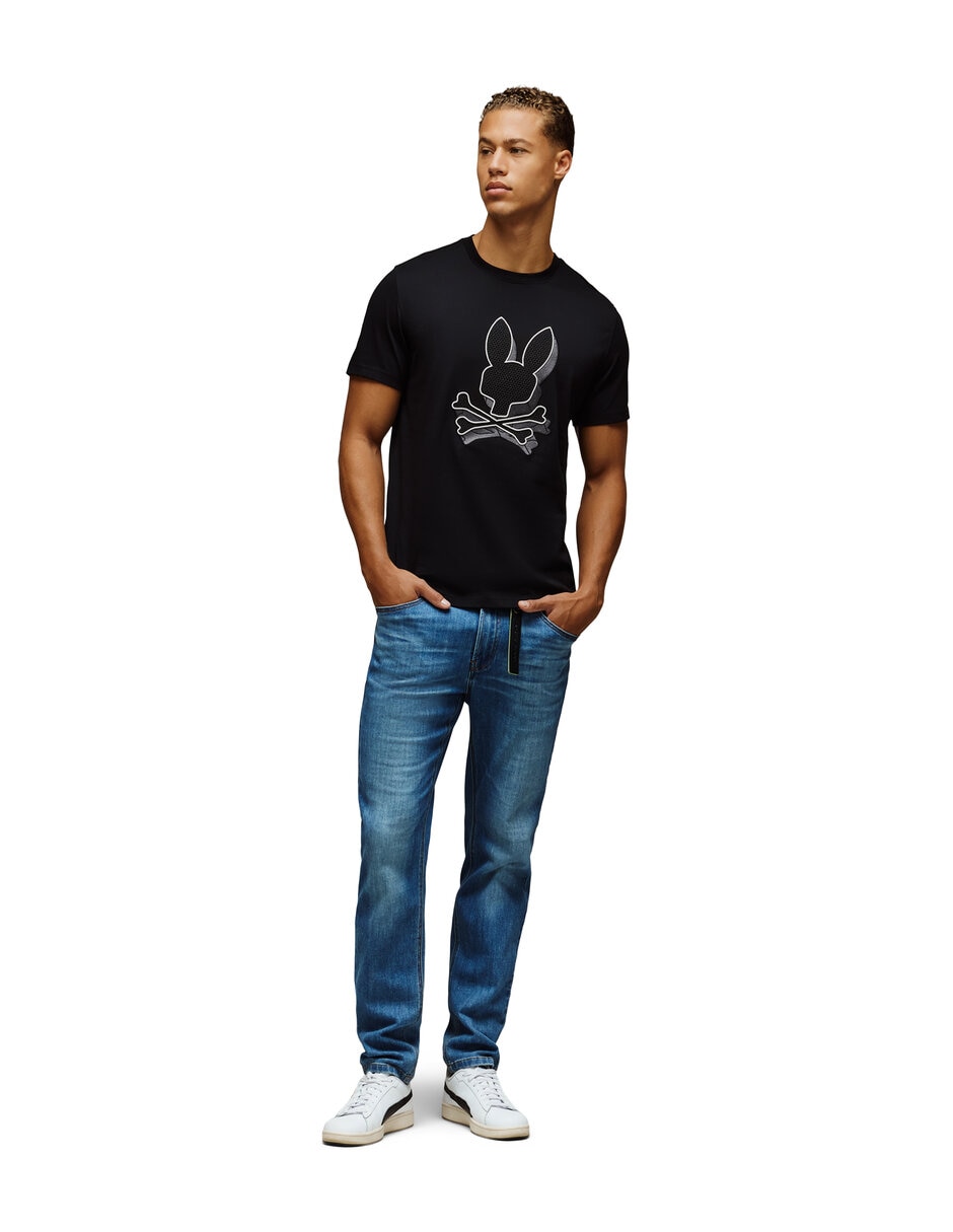 Playera cuello redondo para hombre
