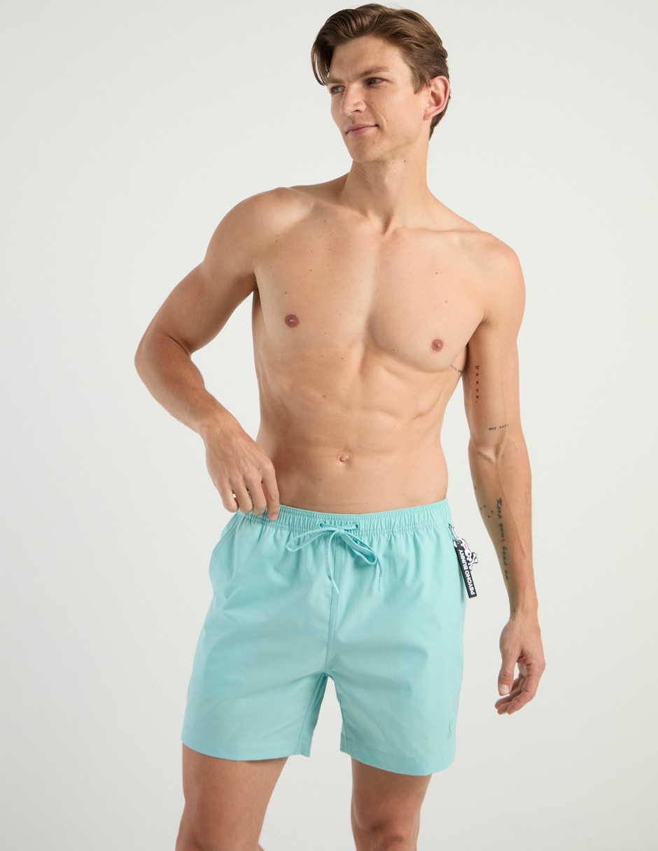 Traje de baño con bolsillos para hombre